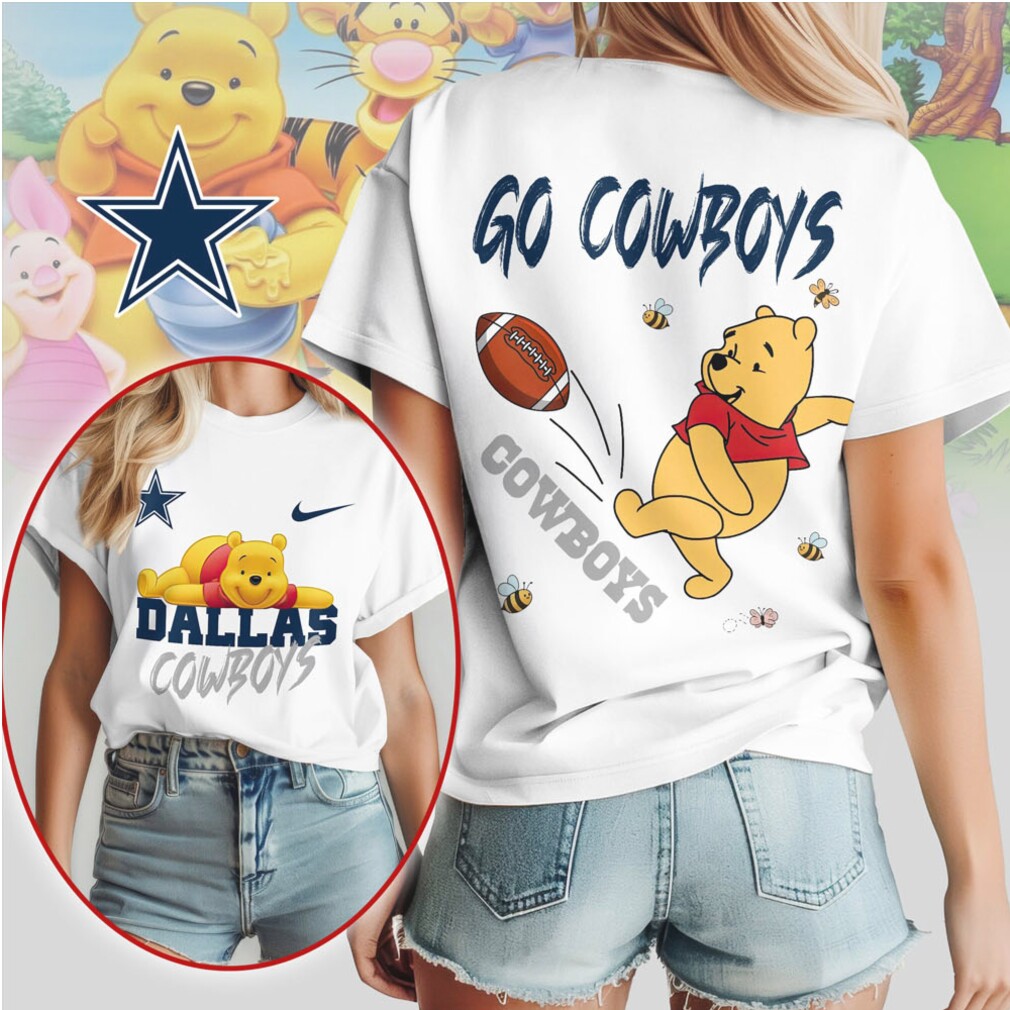 Dallas Cowboys Football Official NFL Winnie The Pooh Fan Shirt Dallas Cowboys Football Official NFL Winnie The Pooh Fan Shirt