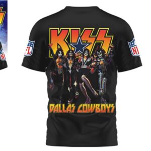 Dallas Cowboys Game Day 2026 Official NFL Kiss Band 3D Shirt