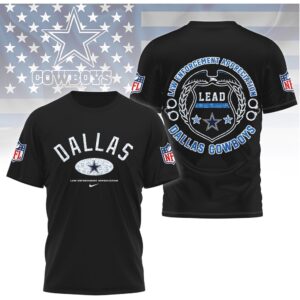 Dallas Cowboys Law Enforcement Appreciation LEAD T Shirt
