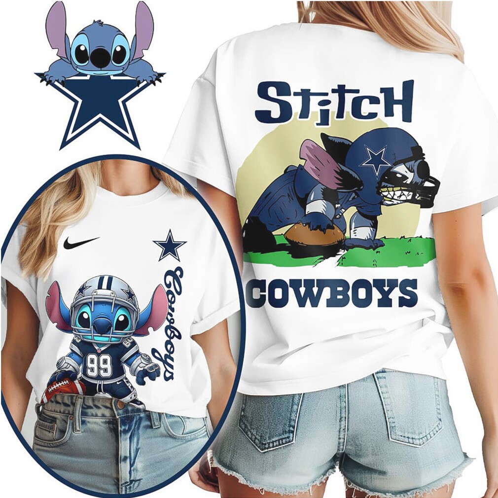 Dallas Cowboys Official NFL Stitch 3D Shirt Dallas Cowboys Official NFL Stitch 3D Shirt