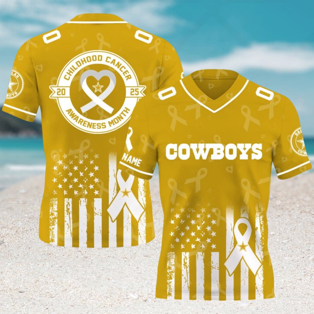 Dallas Cowboys x Childhood Cancer Awareness Month NFL Gameday Jersey Dallas Cowboys x Childhood Cancer Awareness Month NFL Gameday Jersey