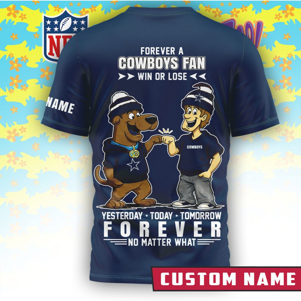 Dallas Cowboys x Scooby Doo Official 3D Shirt Dallas Cowboys x Scooby Doo Official 3D Shirt