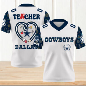 Dallas Cowboys x Teacher Football Gameday Jersey