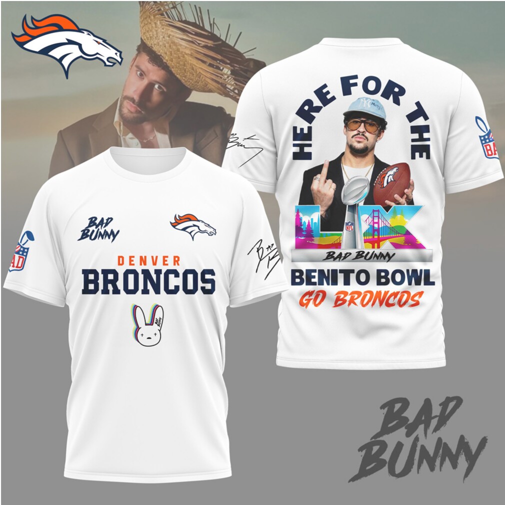 Denver Broncos Football Official NFL Benito Bowl 3D Shirt NY Denver Broncos Football Official NFL Benito Bowl 3D Shirt NY