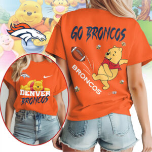 Denver Broncos Football Official NFL Winnie The Pooh Shirt Denver Broncos Football Official NFL Winnie The Pooh Shirt