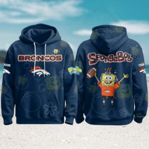 Denver Broncos Football SpongeBob Hoodie Cutest Drop of the Year Hoodie Denver Broncos Football SpongeBob Hoodie Cutest Drop of the Year Hoodie