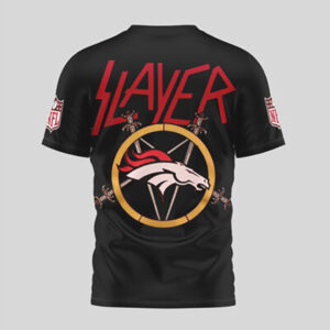 Denver Broncos Game Day 2026 Official NFL Slayer 3D Shirt Denver Broncos Game Day 2026 Official NFL Slayer 3D Shirt
