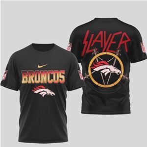 Denver Broncos Game Day 2026 Official NFL Slayer 3D Shirt