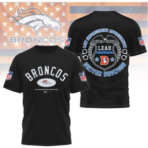 Denver Broncos Law Enforcement Appreciation T Shirt