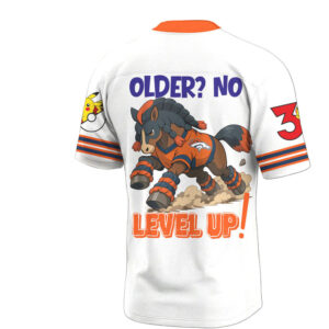 Denver Broncos Official Super Bowl x Pokemon 30th Anniversary V neck Jersey