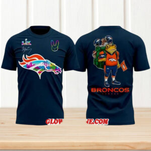 Denver Broncos Super Bowl LX Frog Graphic T Shirt NFL Football Fan Apparel T Shirt