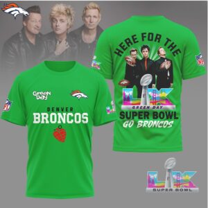 Denver Broncos x Green Day Super Bowl LIX Fan Graphic Tee