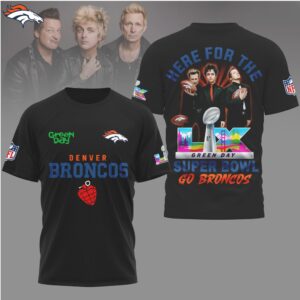 Denver Broncos x Green Day Super Bowl LIX Fan Graphic Tee