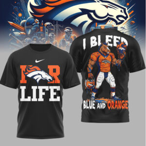 Denver BroncosI Bleed Orange and Blue 2026 Nfl Game Day T Shirt