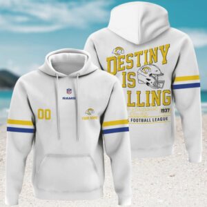 Destiny Is Calling Los Angeles Rams Custom Hoodie