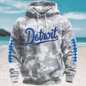 Detroit Diamond Camo Fan Football Hoodie Detroit Diamond Camo Fan Football Hoodie
