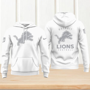 Detroit Lions 2026 White Out Game Day NFL Hoodie