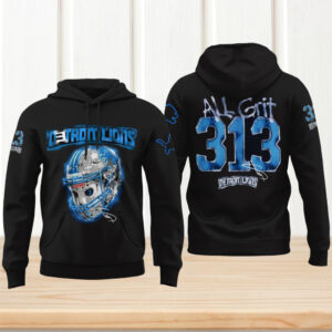 Detroit Lions All Grit NFL Game Day Hoodie