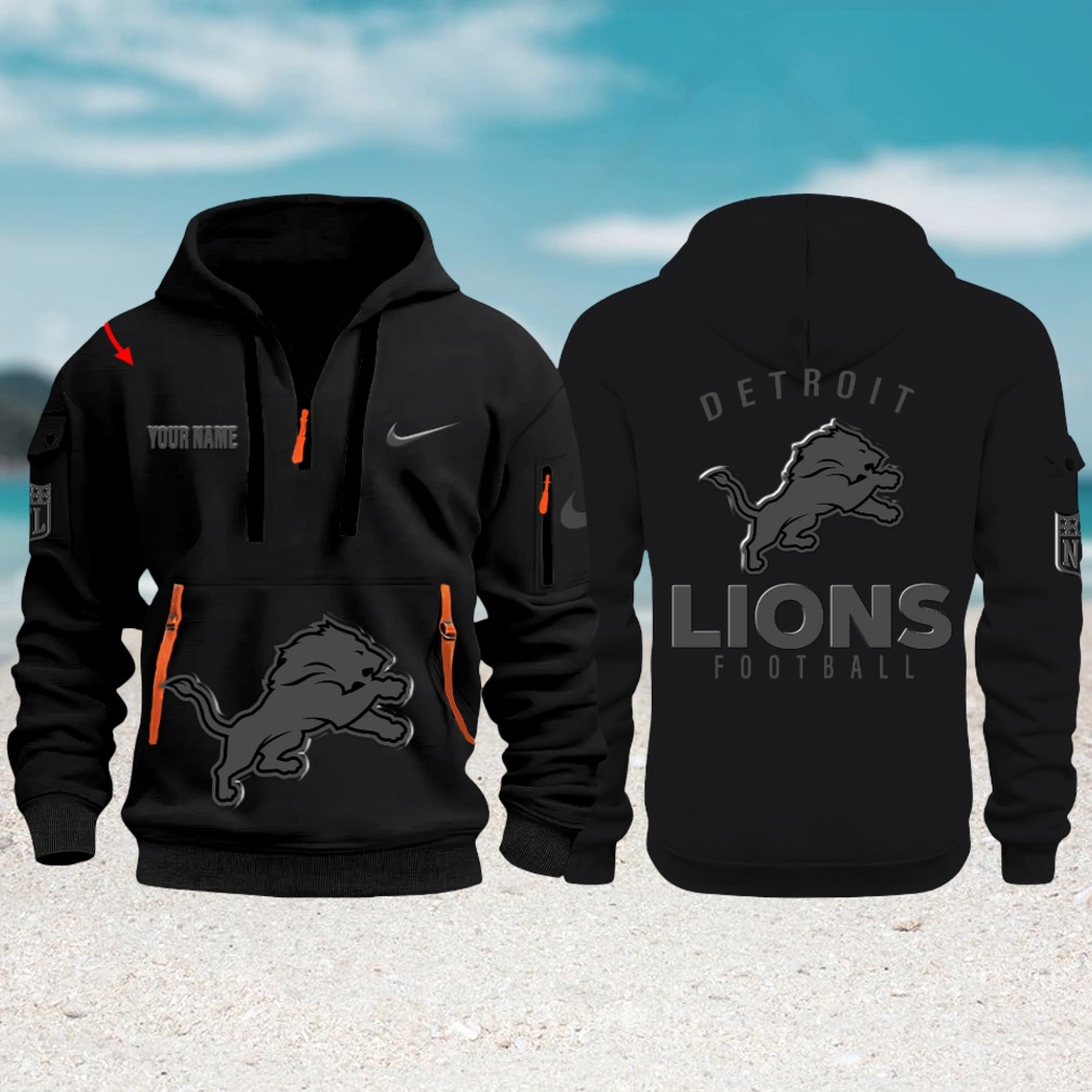 Detroit Lions Custom Name NFL Game Day Hoodie Detroit Lions Custom Name NFL Game Day Hoodie