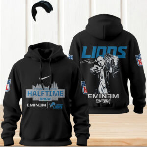 Detroit Lions Eminem NFL Game Day Hoodie