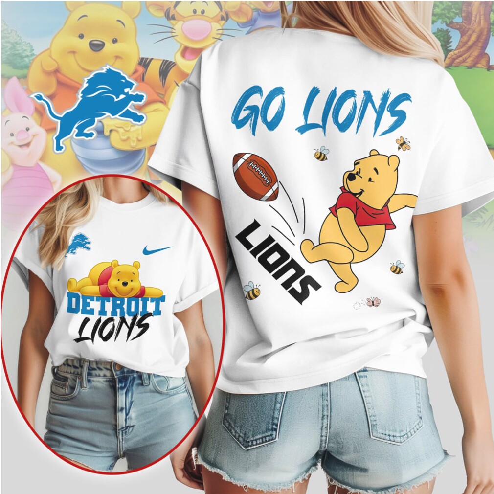 Detroit Lions Football Official NFL Winnie The Pooh Shirt Detroit Lions Football Official NFL Winnie The Pooh Shirt