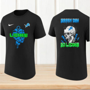 Detroit Lions Green Day American Idiot Punk Rock Aesthetic NFL Fan Apparel Shirt Detroit Lions Green Day American Idiot Punk Rock Aesthetic NFL Fan Apparel Shirt