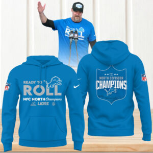 Detroit Lions NFC North Division Champions Fan Hoodie