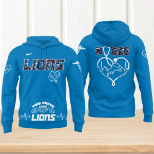 Detroit Lions Nurses Appreciation NFL Game Day Hoodie