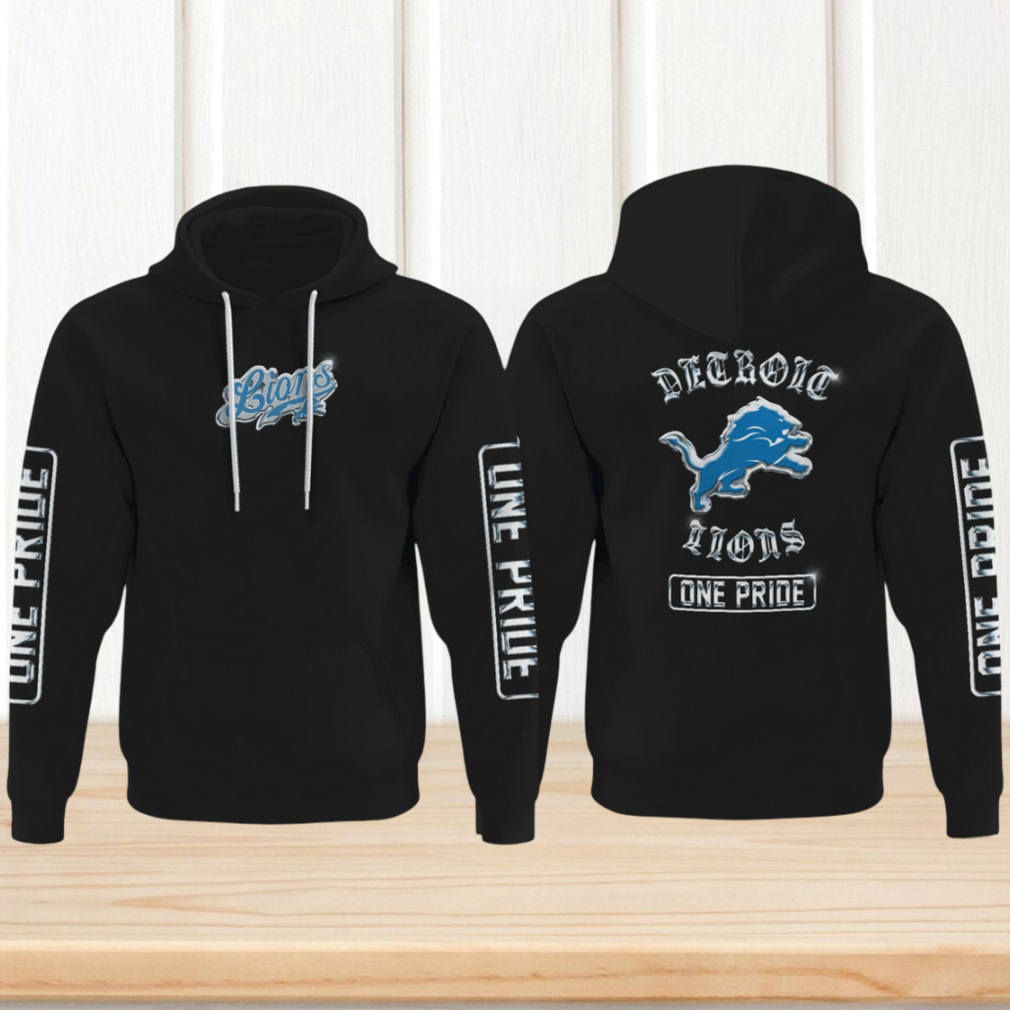 Detroit Lions One Pride Gameday NFL Hoodie Detroit Lions One Pride Gameday NFL Hoodie