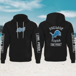 Detroit Lions One Pride Gameday NFL Hoodie