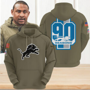 Detroit Lions To Celebrate 90th Season Fan NFL Hoodie