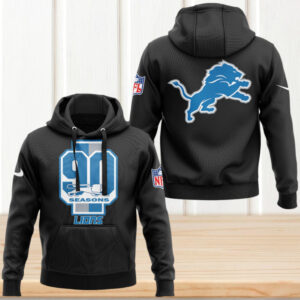Detroit Lions To Celebrate 90th Season Game Day Hoodie