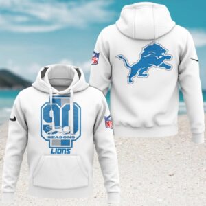 Detroit Lions To Celebrate 90th Season Hoodie Detroit Lions To Celebrate 90th Season Hoodie