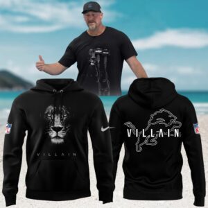Detroit Lions Villain NFL Game Day Hoodie Detroit Lions Villain NFL Game Day Hoodie