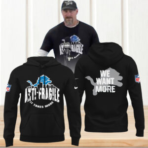 Detroit Lions We Want More NFL Game Day Hoodie
