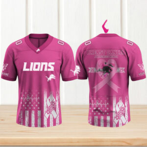 Detroit Lions x Breast Cancer Awareness Month NFL Gameday Jersey