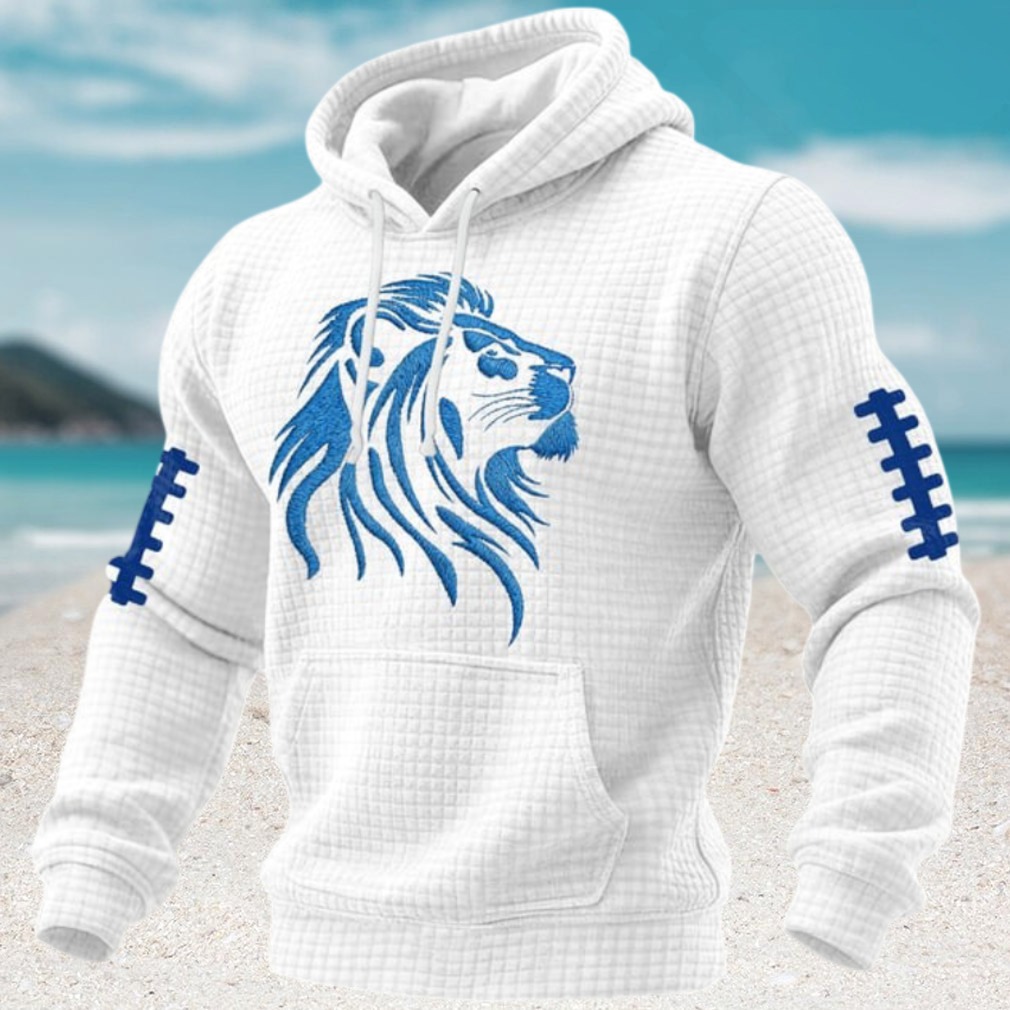 Detroit Pride Lion Mascot NFL Hoodie Detroit Pride Lion Mascot NFL Hoodie