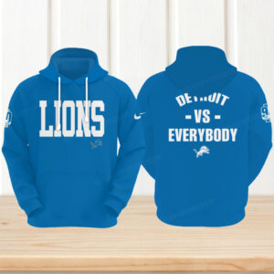 Detroit Vs Everybody NFL Game Day Fan Hoodie