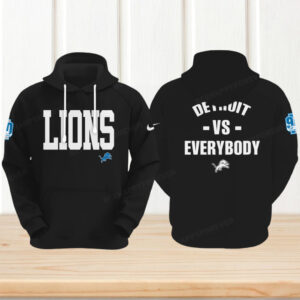 Detroit Vs Everybody NFL Game Day Hoodie