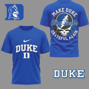 Duke Blue Devils Official Grateful Game Day 3D Shirt