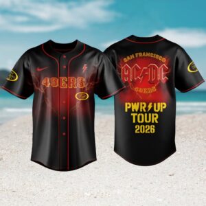 Faithful Turned All The Way Up ACDC x 49ers Fan Jersey