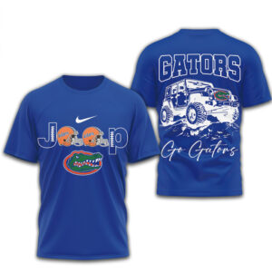 Florida Gators Jeep Off Road Retro Chomp Game Day Football Shirt Florida Gators Jeep Off Road Retro Chomp Game Day Football Shirt