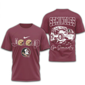 Florida State Seminoles Jeep Off Road Vintage Retro Game Day T Shirt Florida State Seminoles Jeep Off Road Vintage Retro Game Day T Shirt