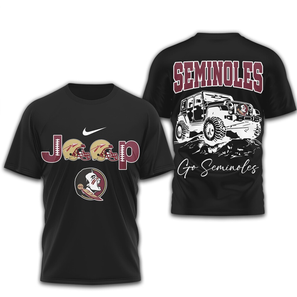 Florida State Seminoles Jeep Off Road Vintage Retro Game Day T Shirt Florida State Seminoles Jeep Off Road Vintage Retro Game Day T Shirt