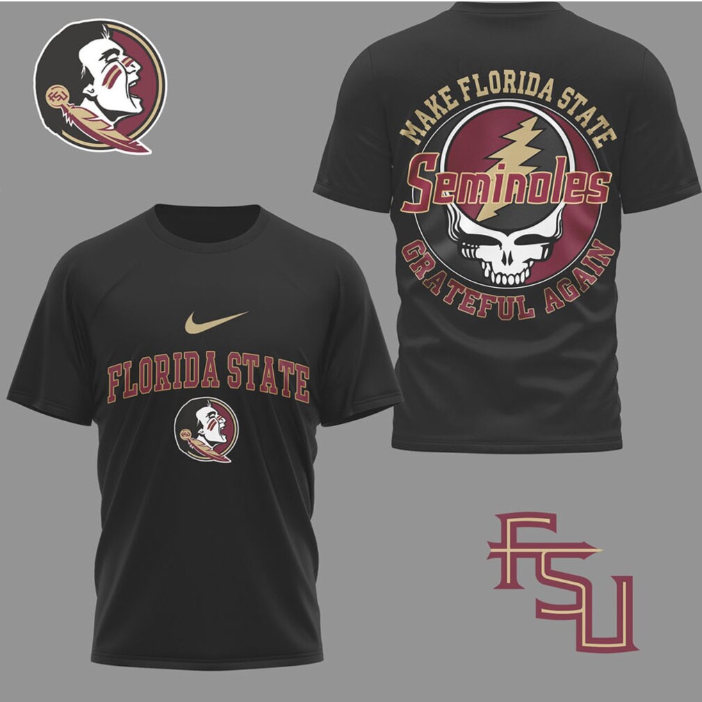 Florida State Seminoles Official Grateful Game Day 3D Shirt Florida State Seminoles Official Grateful Game Day 3D Shirt