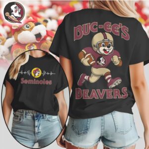 Florida State Seminoles Official NCAA Buc ee’s Beavers Shirt