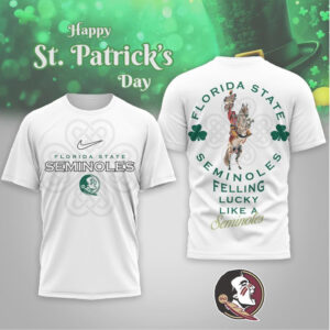 Florida State Seminoles St. Patrick's Day Lucky Like A Seminole Shirt
