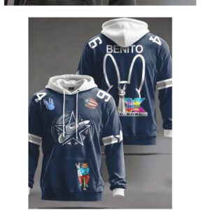 Custom Benito Bunny Bowl LX Graphic Vintage Sports Fan Hoodie Custom Benito Bunny Bowl LX Graphic Vintage Sports Fan Hoodie