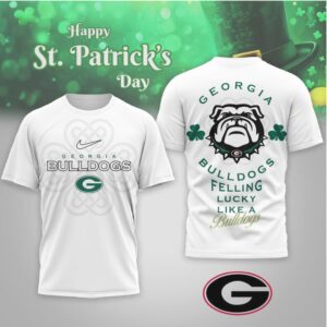 Georgia Bulldogs St. Patrick’s Day Lucky Like A Bulldog Mascot Fan Shirt Georgia Bulldogs St. Patrick’s Day Lucky Like A Bulldog Mascot Fan Shirt