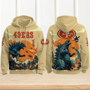 Godzilla Movie Monster, NFL Fan Hoodie